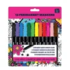 Glitterkleurboek Permanent Markers 12 Stuks