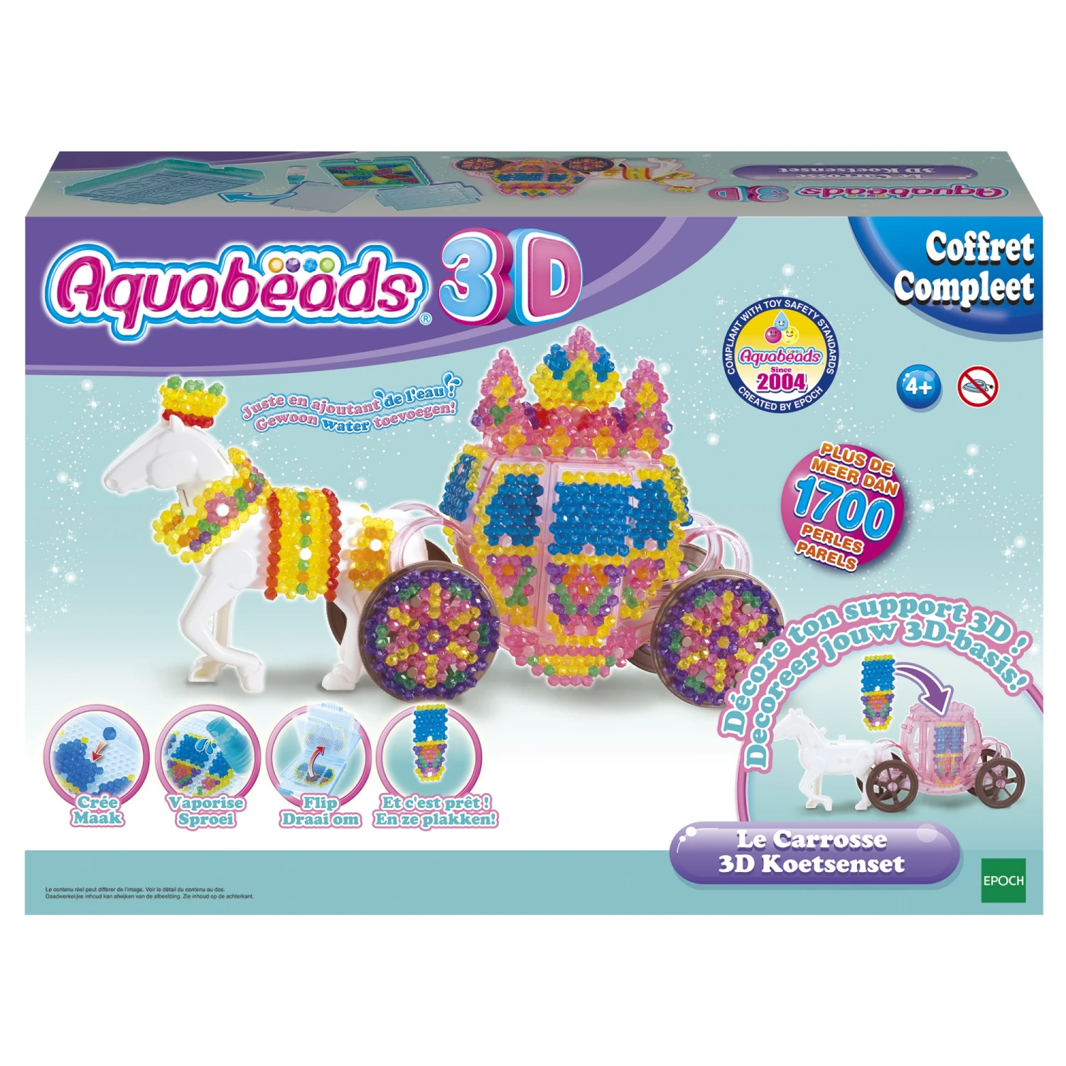 Aquabeads AB31391 3d Koetsenset 10 Aquabeads AB31391 3d Koetsenset - Afbeelding 10