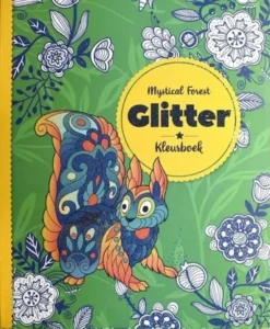Glitterkleurboek Mystical Forest