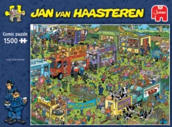 Jumbo 20042 Puzzel Food Truck Festival Jan Van Haasteren 1500 -Bekend Speelgoeds Winkel 92142462 3606087395