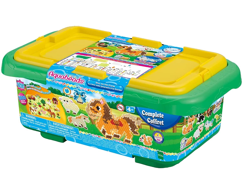 Aquabeads AB31838 Animal Farm Box Dag Op De Boerderij 1 Aquabeads AB31838 Animal Farm Box Dag Op De Boerderij