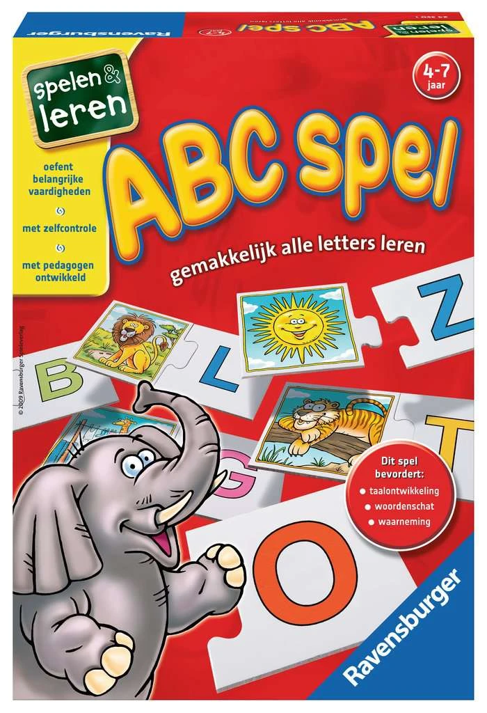 ABC Spel Kinderspel Ravensburger Spellen 1 ABC Spel Kinderspel Ravensburger Spellen