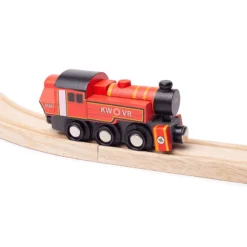 BigJigs BJT493 Houten Locomotief Ivatt Houten Trein -Bekend Speelgoeds Winkel BigJigs BJT493 locomotief Ivatt 7