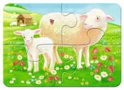 My First Puzzles Boerderijdieren – Puzzel Ravensburger 2-4-6-8 Stukjes -Bekend Speelgoeds Winkel Boerderijdieren puzzel ravensburger 2