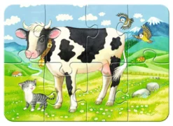 My First Puzzles Boerderijdieren – Puzzel Ravensburger 2-4-6-8 Stukjes -Bekend Speelgoeds Winkel Boerderijdieren puzzel ravensburger 4