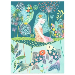 Djeco Kraskaarten De Vijver Knutselset -Bekend Speelgoeds Winkel Djeco DJ09716 scratch knutselset vijver 2