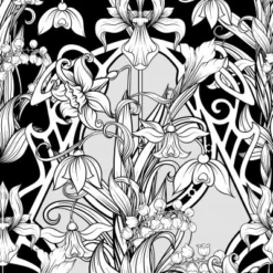 Glitter Kleurboek Night Flowers 10 Glitter Kleurboek Night Flowers -Bekend Speelgoeds Winkel Glitter kleurboek Black edition Night Flowers 3 speelactief.nl