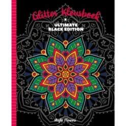 Glitter Kleurboek Night Flowers