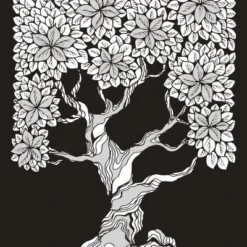 Glitter Kleurboek Night Forest -Bekend Speelgoeds Winkel Glitter kleurboek Black edition Night Forest speelactief.nl 1