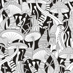 Glitter Kleurboek Night Forest -Bekend Speelgoeds Winkel Glitter kleurboek Black edition Night Forest speelactief.nl 3