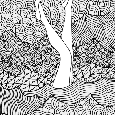 Glitterkleurboek Ocean Life 4 Glitterkleurboek Ocean Life - Afbeelding 4