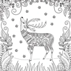 Glitter Kleurplatenboek Kleurboek Forest -Bekend Speelgoeds Winkel Glitter kleurplatenboek Forest 1 speelactief.nl