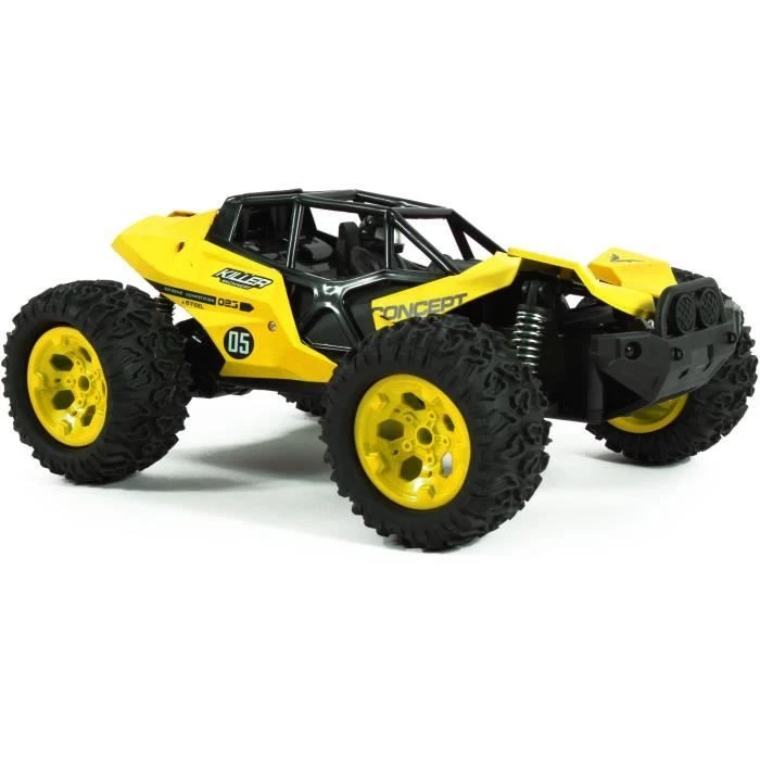 MGM Turbo Challenge Sportbuggy 33 Cm 2,4 GHz RC Zwart/Geel 1 MGM Turbo Challenge Sportbuggy 33 Cm 2,4 GHz RC Zwart/Geel
