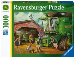 John-Deere-Hakselaar Puzzel Ravensburger 1000-stukjes -Bekend Speelgoeds Winkel Ravensburger puzzel 1000 stukjes 4005556168392 john deere 1
