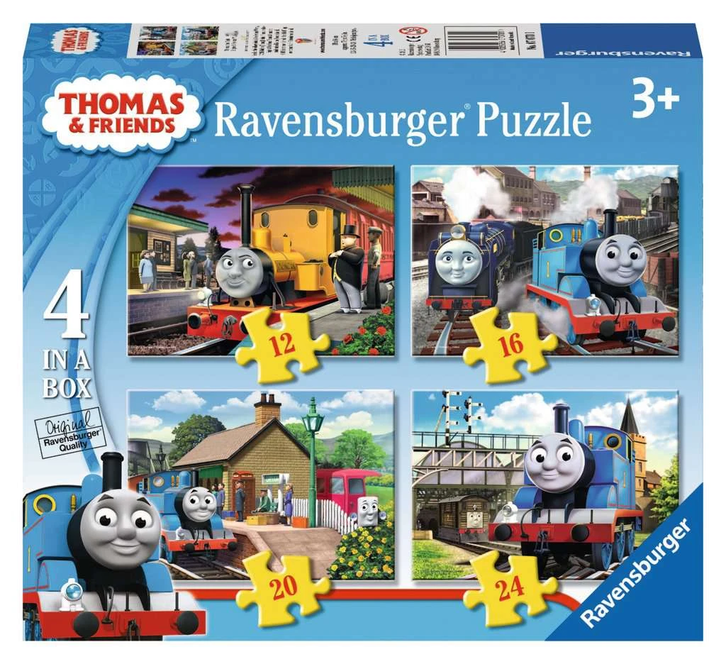 Thomas & Friends – Puzzelbox Ravensburger Box 12-16-20-24 Stukjes 1 Thomas & Friends – Puzzelbox Ravensburger Box 12-16-20-24 Stukjes