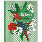 Zilver Kleurplatenboek Kleurboek Tropical