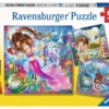 Betoverende Zeemeerminnen Puzzelbox Ravensburger 3 X 49 Stukjes