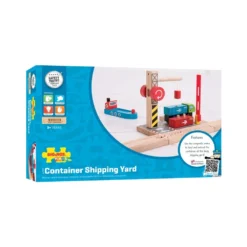 BigJigs BJT254 Container- Overslag -Bekend Speelgoeds Winkel bigjigs bjt254 container overslag 5