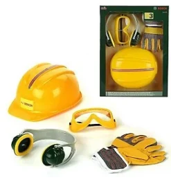 Bosch Veiligheidsset Werkman 4-dlg Kindergereedschap -Bekend Speelgoeds Winkel bosch werkman veiligheidsset theo klein 8537 1 1