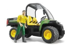 Bruder 2490 John-Deere Gator-855D Met Chauffeur -Bekend Speelgoeds Winkel bruder 02490 john deere gator 855d met chauffeur 1 1