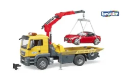 Bruder 3750 Sleepdienst Autoambulance MAN Incl. Sportauto