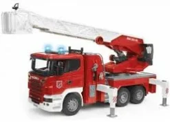 Bruder 3590 Scania Brandweerwagen Ladderwagen -Bekend Speelgoeds Winkel bruder 3590 brandweerauro ladderwagen brandweerwagen 1