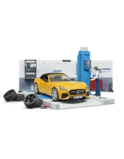 Bruder 62110 Autowerkplaats-met-roadster -Bekend Speelgoeds Winkel bruder 62110 autowerkplaats met roadster 1 1