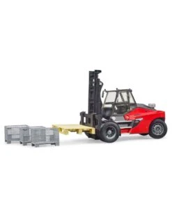Bruder 2513 Heftruck Linde-HT160 +pallet+3boxen -Bekend Speelgoeds Winkel bruder bruder 02513 linde ht160 heftruck inclpallet en boxen 2