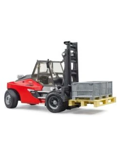 Bruder 2513 Heftruck Linde-HT160 +pallet+3boxen -Bekend Speelgoeds Winkel bruder bruder 02513 linde ht160 heftruck inclpallet en boxen 3
