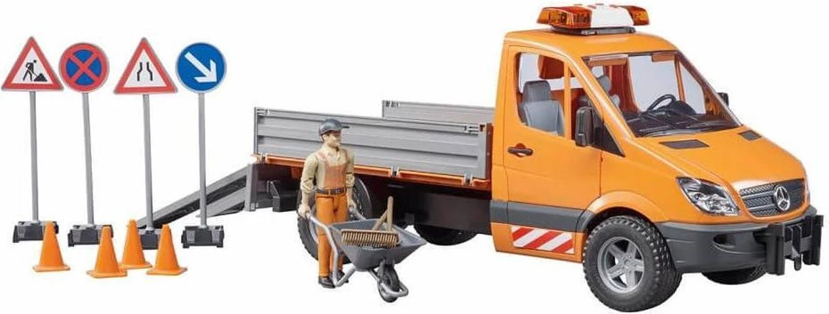 Bruder 2537 Mercedes-Benz Sprinter+accessoires 4 Bruder 2537 Mercedes-Benz Sprinter+accessoires - Afbeelding 4
