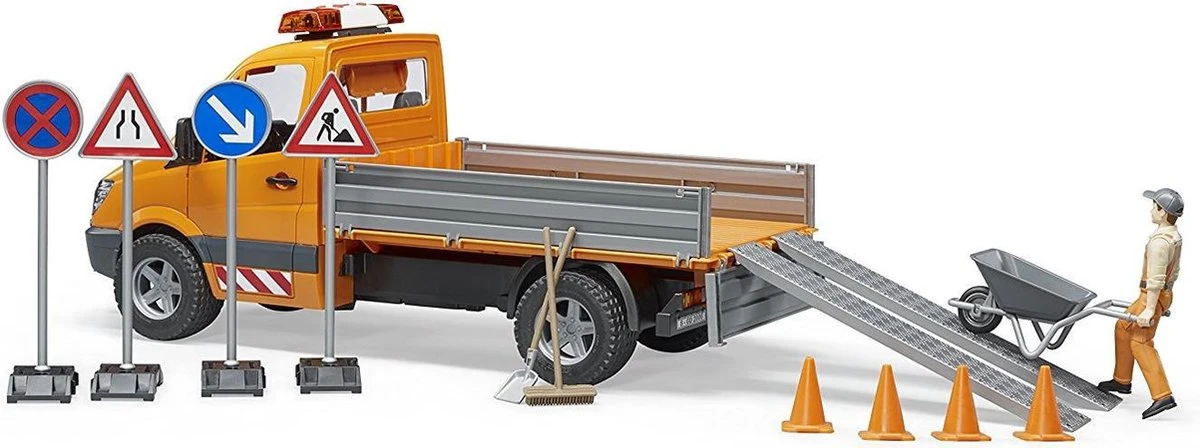 Bruder 2537 Mercedes-Benz Sprinter+accessoires 5 Bruder 2537 Mercedes-Benz Sprinter+accessoires - Afbeelding 5