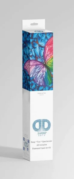 Diamond Dotz Flutter By Pink 31x31cm. DiamondPainting -Bekend Speelgoeds Winkel diamond dotz flutter by pink 2