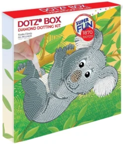 Diamond Dotz Koala Climb 22x22cm. DiamondPainting -Bekend Speelgoeds Winkel diamond dotz koala 3