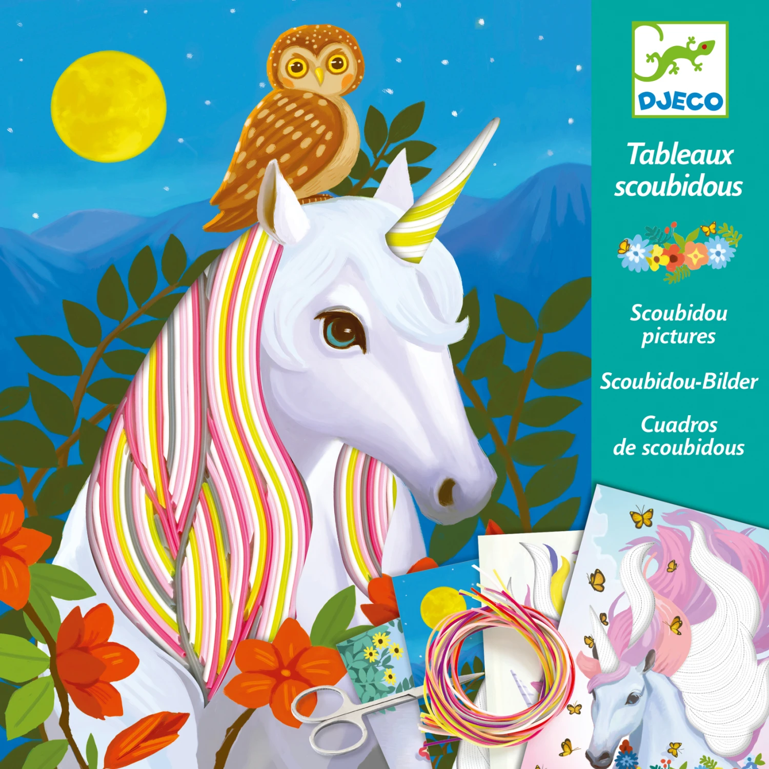 Djeco Knutselpakket Magische Manen 5 Djeco Knutselpakket Magische Manen - Afbeelding 5