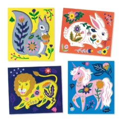 Djeco Knutselset Microparels Bloemen-en-dieren -Bekend Speelgoeds Winkel djeco knutselset microparels bloemen en dieren 2