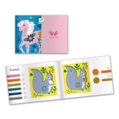 Djeco Knutselset Microparels Bloemen-en-dieren -Bekend Speelgoeds Winkel djeco knutselset microparels bloemen en dieren 3