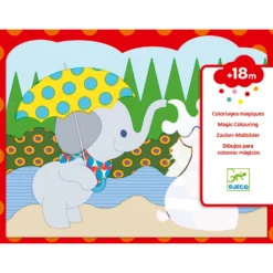Djeco Magische Kleurplaten Buiten – Kleuren Met Water