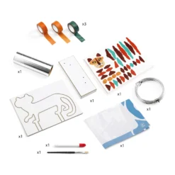 Djeco Sculptuur Workshop De Tijger Knutselpakket -Bekend Speelgoeds Winkel djeco sculpuur workshop tijger knutselpakket 3