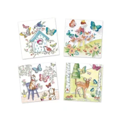 Djeco Kleurplaten-met-verrassing Vlindermeisje Knutselset 5 Djeco Kleurplaten-met-verrassing Vlindermeisje Knutselset -Bekend Speelgoeds Winkel djeco verrassingskleurplaten vlindermeisje 2