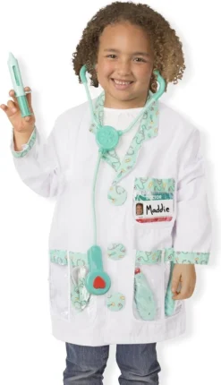 Melissa & Doug Doktersset Verkleedkleren Dokter Meliss&Doug -Bekend Speelgoeds Winkel doktersset doktersjas verkleedkleding melissadoug speelactief.nl 2
