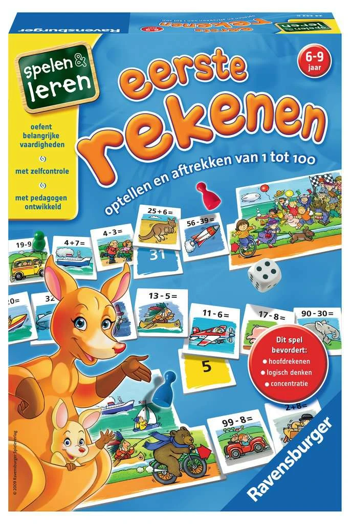 Eerste Rekenen Kinderspel Ravensburger Spellen 1 Eerste Rekenen Kinderspel Ravensburger Spellen