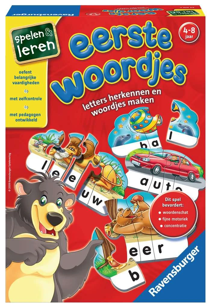 Eerste Woordjes Kinderspel Ravensburger Spellen 1 Eerste Woordjes Kinderspel Ravensburger Spellen