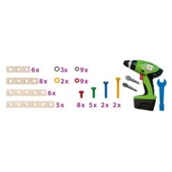 Eichhorn Constructor Constructieset Met Accuschroevendraaier Toolbox -Bekend Speelgoeds Winkel eichhorn toolbox constructor gereedschapskist constructie gereedschap 3