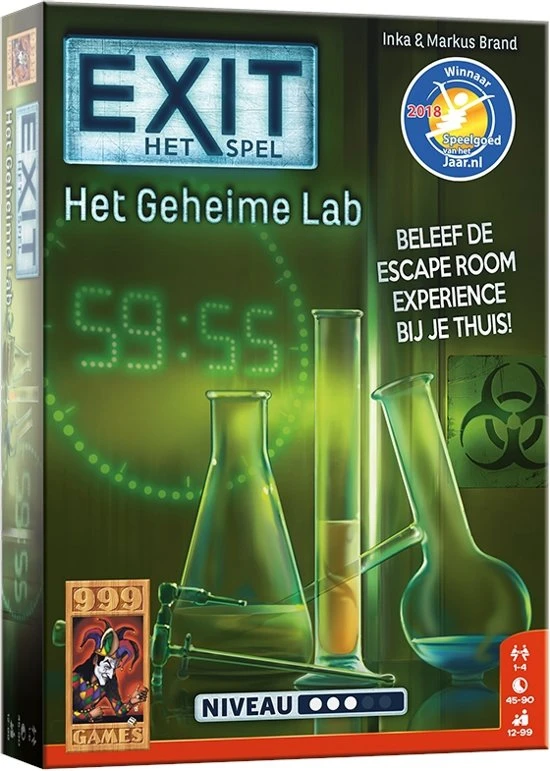 Exit – Het Geheime Lab 1 Exit – Het Geheime Lab