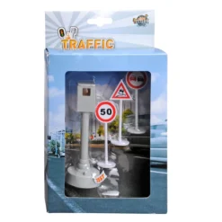 Flitspaal Try Me + 3 Verkeersborden -Bekend Speelgoeds Winkel flitspaal kidsglobe