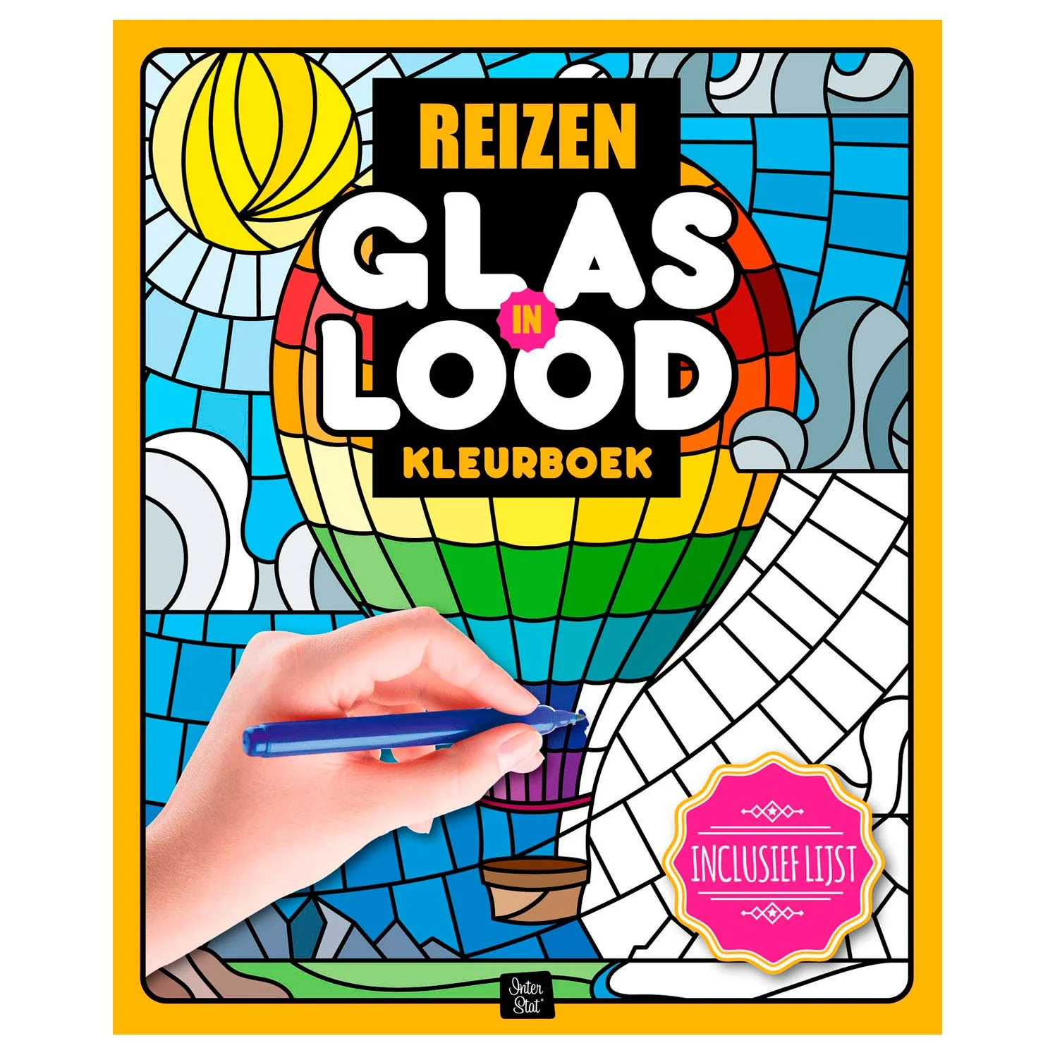 Glas In Lood Kleurboek Reizen 1 Glas In Lood Kleurboek Reizen