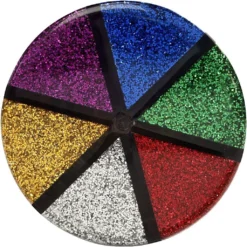 Glitter 6 Kleuren – 6 X 13 G. -Bekend Speelgoeds Winkel glitter 6 kleuren assorti 28429 1 1