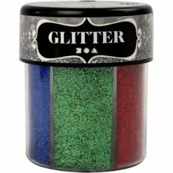 Glitter 6 Kleuren – 6 X 13 G.