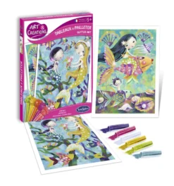 Glitter Art Zeemeerminnen Sentosphere Knutselpakket -Bekend Speelgoeds Winkel glitter art zeemeerminnen knutselpakket sentospehere 322074