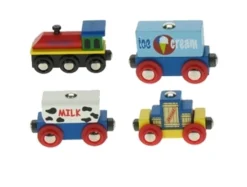 BigJigs BJT181 Goederentrein -Bekend Speelgoeds Winkel goederentrein bigjigs bjt181 17